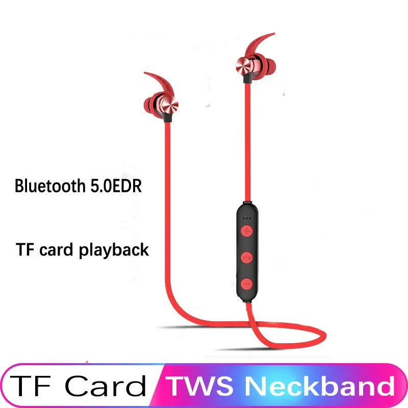 TWS Wireless Bluetooth Earphones 5.0 Support TF Card Sport Headphones Magnetic Attraction Headsets In-Ear Stereo
TWS Wireless Bluetooth Earphones 5.0 Support TF Card Sport Headphones Magnetic Attraction Headsets In-Ear Stereo