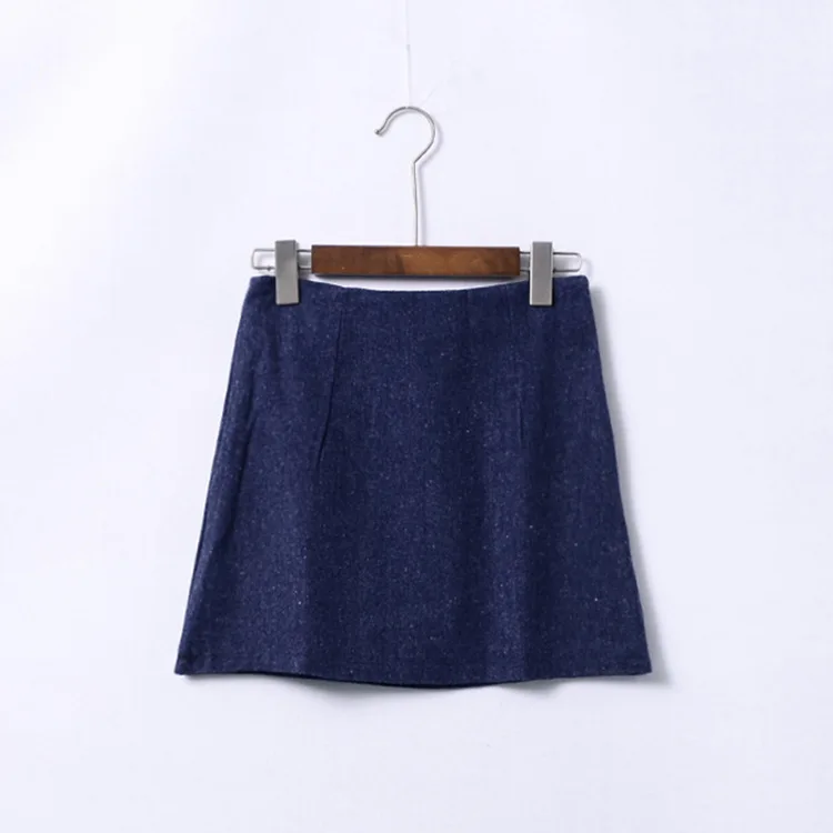Korean-style Versitile Fashion Slim Fit A- line Skirt Summer New Style Trend Casual Short Denim Skirt
Korean-style Versitile Fashion Slim Fit A- line Skirt Summer New Style Trend Casual Short Denim Skirt