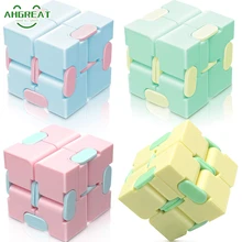 Infinity Cube Antistress Toy Stress Relief Folding cube Magic Puzzle Flip Cube for ADD, ADHD, Anxiety Relief and Killing Time
Infinity Cube Antistress Toy Stress Relief Folding cube Magic Puzzle Flip Cube for ADD, ADHD, Anxiety Relief and Killing Time