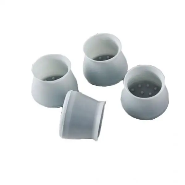4pcs Table Chair Leg Silicone Cap Pad Furniture Cover Built-in Non-slip Particles 4pcs Table Chair Leg Silicone Cap Pad Furniture Cover Built-in Non-slip Particles