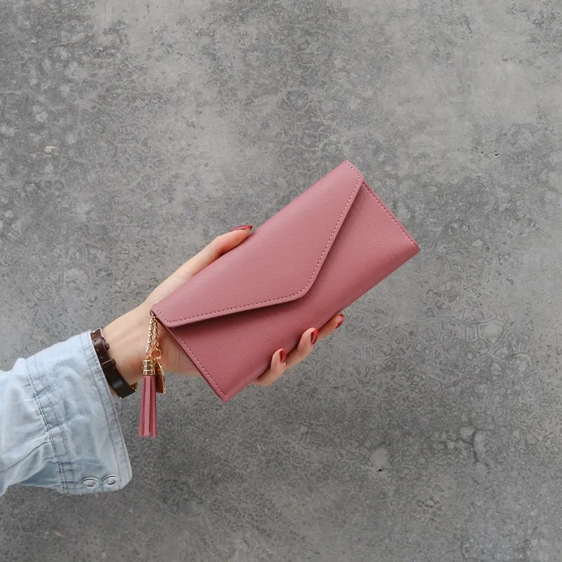 2020 Spring/Summer New Long Style Hand Hold Trendy Heart Pendant Simple Fashion Multifunctional Lychee Pattern Women's Wallet
2020 Spring/Summer New Long Style Hand Hold Trendy Heart Pendant Simple Fashion Multifunctional Lychee Pattern Women's Wallet