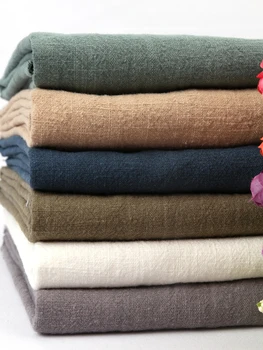 140cmx50cm Sand Washed Cotton Linen Cloth Home DIY Clothing Sewing Fabric Solid Color Spring Summer Breathable Sackcloth Fabric
140cmx50cm Sand Washed Cotton Linen Cloth Home DIY Clothing Sewing Fabric Solid Color Spring Summer Breathable Sackcloth Fabric