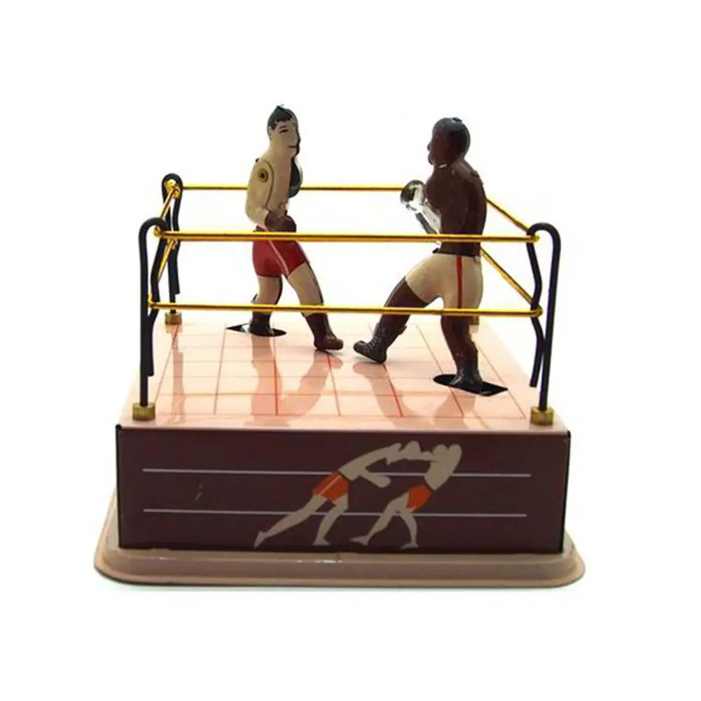 Classic Clockwork Wind up Boxing Ring Boxers Model Table Ornament Kids Educational Toys for Children Gift
Classic Clockwork Wind up Boxing Ring Boxers Model Table Ornament Kids Educational Toys for Children Gift