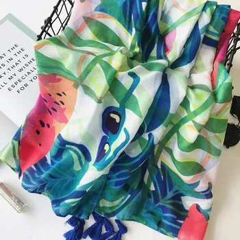 KYQIAO FASHION headband women autumn winter Spain style FRESH SWEET long watermelon printed head scarf Muslim Snood
KYQIAO FASHION headband women autumn winter Spain style FRESH SWEET long watermelon printed head scarf Muslim Snood