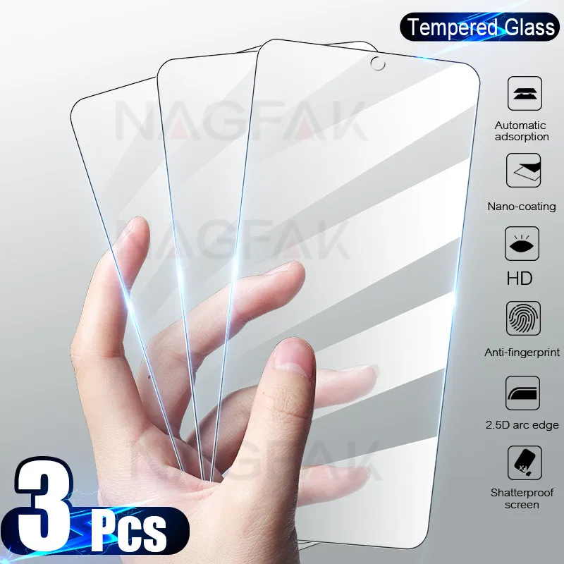 3Pcs Tempered Glass For Huawei P30 Lite P20 Pro P Smart Z 2019 Screen Protector Protective Glass For Huawei Mate 20 10 P10 P40