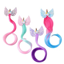 Children Colorful Wig Hairpins Hair Accessories Kids Girls Hairclip Fake Hair Twist Braid Headdress Hair Clips Barrettes
Children Colorful Wig Hairpins Hair Accessories Kids Girls Hairclip Fake Hair Twist Braid Headdress Hair Clips Barrettes