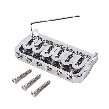 1 set New 6 String Saddle Bridge for Electric Guitar Strings Through Body Accessories
1 set New 6 String Saddle Bridge for Electric Guitar Strings Through Body Accessories