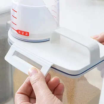 Eco Friendly Kitchen Organizer 2L Plastic Cereal Storage Box Food Grain Rice Container Mutfak Cuisine Fridge Organizers tool
Eco Friendly Kitchen Organizer 2L Plastic Cereal Storage Box Food Grain Rice Container Mutfak Cuisine Fridge Organizers tool