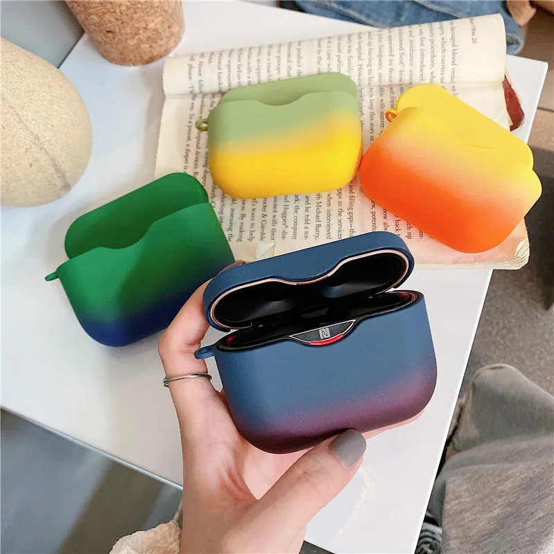 New Earphone Case For SONY WF-1000XM3 Gradient Color Headset Protective Case Wireless Bluetooth Headset Accessories Charging Box
New Earphone Case For SONY WF-1000XM3 Gradient Color Headset Protective Case Wireless Bluetooth Headset Accessories Charging Box