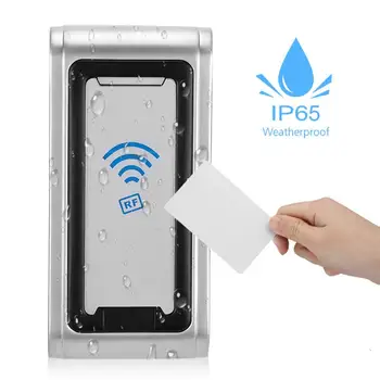 Metal Door Opener IP65 Waterproof 125KHZ RFID Card Reader Wiegand 26 Entry System
Metal Door Opener IP65 Waterproof 125KHZ RFID Card Reader Wiegand 26 Entry System