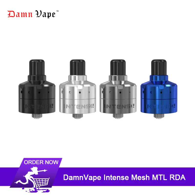 Presale DamnVape Intense Mesh MTL RDA 24mm 2ml tank Atomizer Innovation CTC system Vape Vaporizer RDA VS Profile/Berserker
Presale DamnVape Intense Mesh MTL RDA 24mm 2ml tank Atomizer Innovation CTC system Vape Vaporizer RDA VS Profile/Berserker