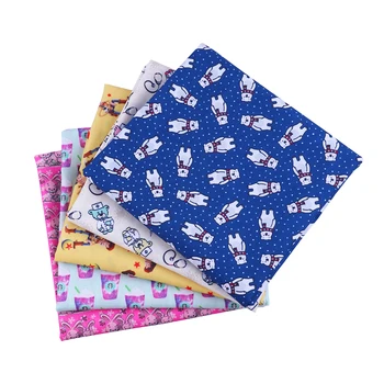 50 * 140Cm cartoons Pattern Polyester Cotton Fabric Patchwor Printed For Tissue Kids Home Textile For Sewing Doll Dress Curtain
50 * 140Cm cartoons Pattern Polyester Cotton Fabric Patchwor Printed For Tissue Kids Home Textile For Sewing Doll Dress Curtain