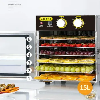 Free ship 6-layer stainless steel Dried fruit machine Household Food dryer fruit and vegetable pet meat Food dehydration dryer
Free ship 6-layer stainless steel Dried fruit machine Household Food dryer fruit and vegetable pet meat Food dehydration dryer