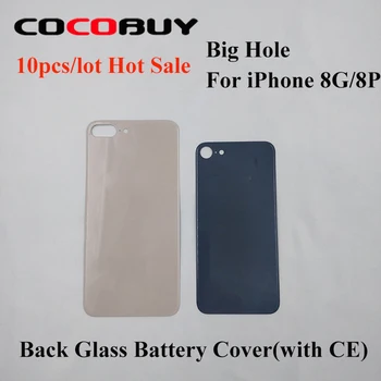 10pcs/lot Wholesale Big Hole with CE mark Back Cover Glass For iPhone 8 8plus Rear Battery Cover Door Housing Case Replacement
10pcs/lot Wholesale Big Hole with CE mark Back Cover Glass For iPhone 8 8plus Rear Battery Cover Door Housing Case Replacement