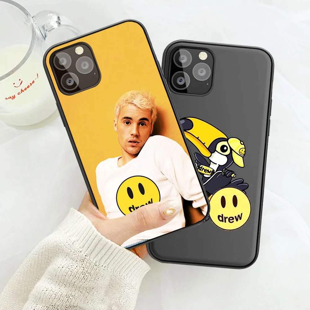 Drew House Justin Bieber Luxury brand Soft Phone Case For iPhone 8 7 6 6S Plus X XS Max 5 5S SE Cover XR 10 11 Pro max Case
Drew House Justin Bieber Luxury brand Soft Phone Case For iPhone 8 7 6 6S Plus X XS Max 5 5S SE Cover XR 10 11 Pro max Case