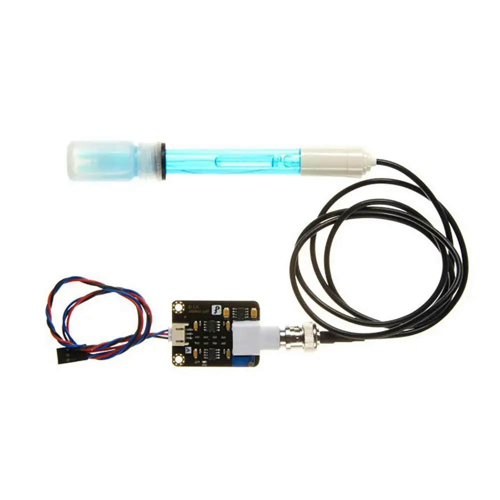 PH Sensor Module Precise Quick Response Rust-proof PH Value Monitoring Control Board Electrode Probe for Arduinos
PH Sensor Module Precise Quick Response Rust-proof PH Value Monitoring Control Board Electrode Probe for Arduinos