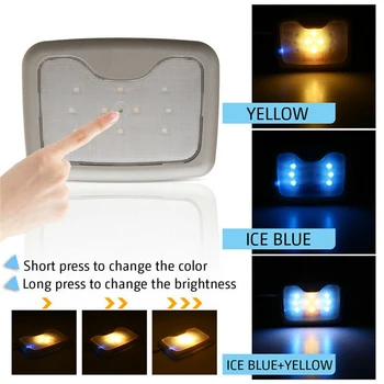 Universal Car Interior LED Roof Light Wireless Ceiling Dome Reading Lamp Lamp/iron/data Cable/double-sided Tape Accessories
Universal Car Interior LED Roof Light Wireless Ceiling Dome Reading Lamp Lamp/iron/data Cable/double-sided Tape Accessories