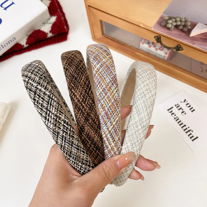 Stitching Weave Headbands Black White Beige Brown Bohemian Hairbands for Women Hair Accessories Girls Fashion Daily Headwear
Stitching Weave Headbands Black White Beige Brown Bohemian Hairbands for Women Hair Accessories Girls Fashion Daily Headwear