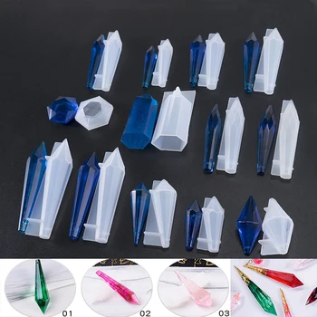 SNASAN Crystal pendulum pendant with hole Silicone Mold jewelry tool UV epoxy resin molds Dried Flower Resin Decorative Craft
SNASAN Crystal pendulum pendant with hole Silicone Mold jewelry tool UV epoxy resin molds Dried Flower Resin Decorative Craft