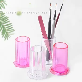 1pc Round Octagon Nail Art Brushes Storage Holder Cat Eye Magnet Pens Accessories Hollow Container Transparent Manicure Tool
1pc Round Octagon Nail Art Brushes Storage Holder Cat Eye Magnet Pens Accessories Hollow Container Transparent Manicure Tool