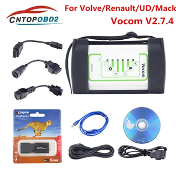 Newest V2.7.4 For Volvo 88890300 Vocom Interface Truck Diagnostic Tool For UD/Mack/Volvo USB Version Online Update
Newest V2.7.4 For Volvo 88890300 Vocom Interface Truck Diagnostic Tool For UD/Mack/Volvo USB Version Online Update