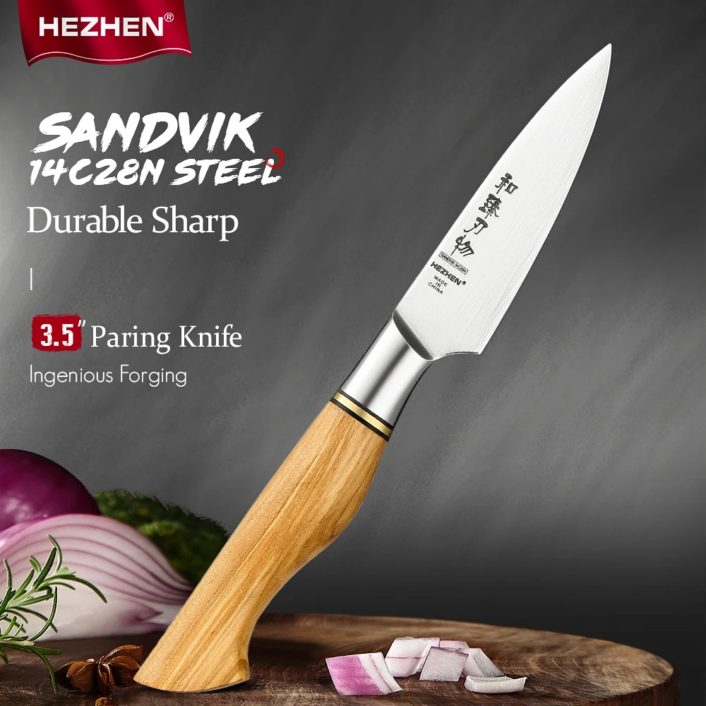 HEZHEN 3,5 дюймовый нож для чистки овощей японские кухонные ножи для приготовления мяса нож из нержавеющей стали супер острый
HEZHEN 3,5 дюймовый нож для чистки овощей японские кухонные ножи для приготовления мяса нож из нержавеющей стали супер острый