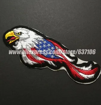 100PCS/LOT USA Eagle Patch badges of Embroidered iron on biker rider cartoon Clothing Garment Jacket vest shoes sticker PATCH
100PCS/LOT USA Eagle Patch badges of Embroidered iron on biker rider cartoon Clothing Garment Jacket vest shoes sticker PATCH