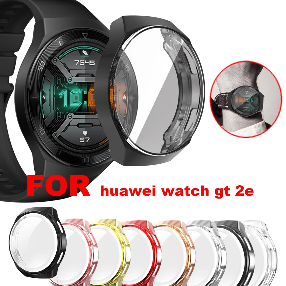 Case for Huawei Watch GT2e soft TPU Bumper Full Coverage protective Frame shellcase Accessories for Watch GT 2E 2 E
Case for Huawei Watch GT2e soft TPU Bumper Full Coverage protective Frame shellcase Accessories for Watch GT 2E 2 E