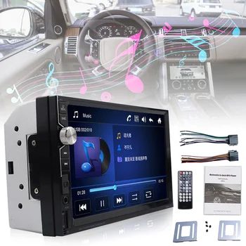 Bluetooth Double Din In-Dash MP4 Player 7" Touch Screen FM Radio Receiver Support TF/USB
Bluetooth Double Din In-Dash MP4 Player 7" Touch Screen FM Radio Receiver Support TF/USB