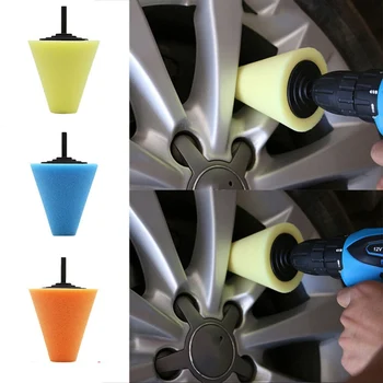 Wheel Hub Polish Tools Car Wheel Rim Detail Polished Sponge Disc Cone Automobile Cleaning Tool 
Wheel Hub Polish Tools Car Wheel Rim Detail Polished Sponge Disc Cone Automobile Cleaning Tool