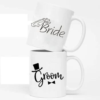 Bride groom to be Coffee Mug cup Bridal Shower Bachelorette hen night Party wedding Engagement Decoration Supplies Favor Gift 
Bride groom to be Coffee Mug cup Bridal Shower Bachelorette hen night Party wedding Engagement Decoration Supplies Favor Gift