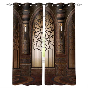 Palace Gate Imagination Ancient Window Curtains LivingRoom Kitchen Curtains Left and Right Biparting Open
Palace Gate Imagination Ancient Window Curtains LivingRoom Kitchen Curtains Left and Right Biparting Open