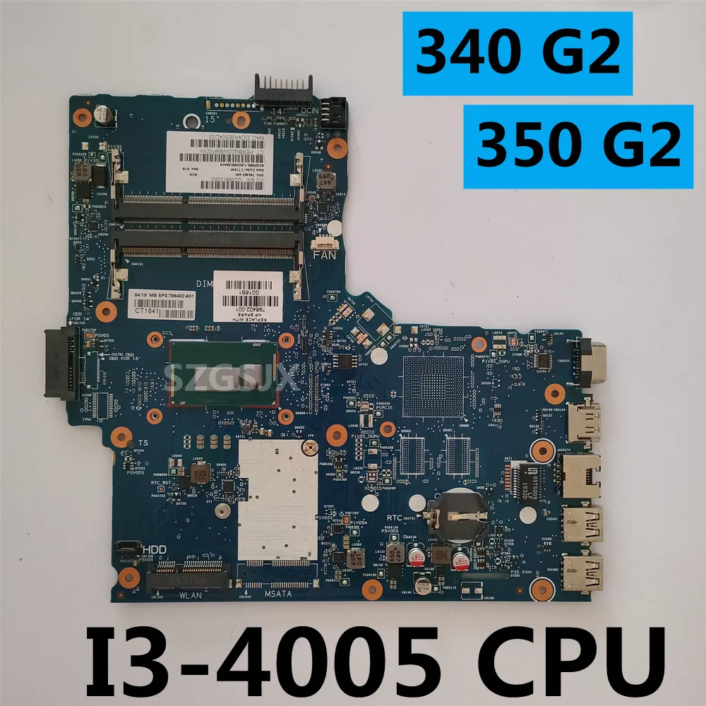 For HP Probook 340 / 350 G2 Laptop Motherboard SR1EK i3-4005 CPU 6050A2677201-MB-A01
For HP Probook 340 / 350 G2 Laptop Motherboard SR1EK i3-4005 CPU 6050A2677201-MB-A01