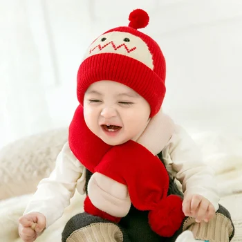 2020 Kids Winter Cute Warm Hat & Scarf Set Child Wool Knitted Hats Baby Ear Protection Cap With Pom Pom Scarves
2020 Kids Winter Cute Warm Hat & Scarf Set Child Wool Knitted Hats Baby Ear Protection Cap With Pom Pom Scarves