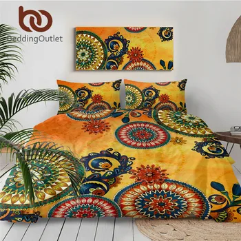 BeddingOutlet Kaleidoscope Bedding Set Queen Bohemian Floral Duvet Cover Ethnic Bedclothes Mandala Flowers Bed Set 3-Piece
BeddingOutlet Kaleidoscope Bedding Set Queen Bohemian Floral Duvet Cover Ethnic Bedclothes Mandala Flowers Bed Set 3-Piece