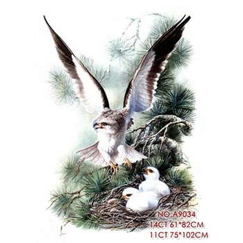 Cross stitch suit eagle, eagle, flower, bird, animal landscape, manual decoration, cross stitch material bag a9034
Cross stitch suit eagle, eagle, flower, bird, animal landscape, manual decoration, cross stitch material bag a9034
