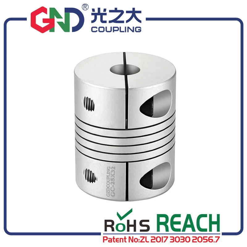 GC Shaft Coupling aluminum alloy screw thread clamp series flexible coupler for encoder/micro-motor D25L25
GC Shaft Coupling aluminum alloy screw thread clamp series flexible coupler for encoder/micro-motor D25L25