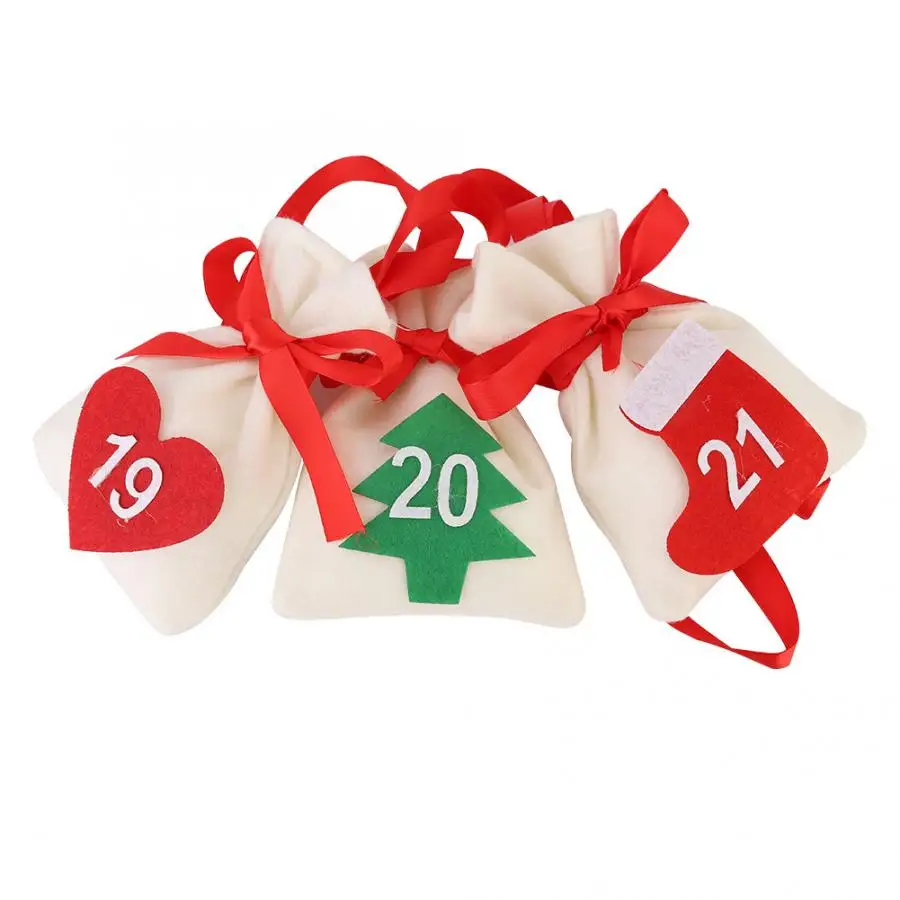 Christmas Advent Calendar Countdown Advent Hanging Calendar Gift Bags Pouches Home Decoration Christmas Calendar
Christmas Advent Calendar Countdown Advent Hanging Calendar Gift Bags Pouches Home Decoration Christmas Calendar