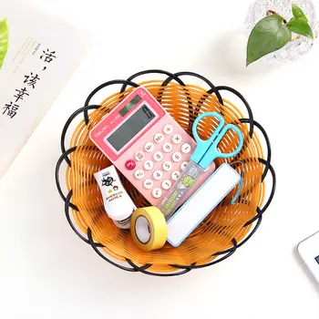 Plastic Storage Baskets Nut Candy Fruit Plate Jewelry Cosmetic Storage Basket Home Kitchen Desktop Decoration Organizer Supplies
Plastic Storage Baskets Nut Candy Fruit Plate Jewelry Cosmetic Storage Basket Home Kitchen Desktop Decoration Organizer Supplies