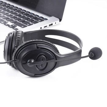 Telephone Traffic Headset USB Wired Headset Gaming Computer Learning Headphone Adjustable Microphone Volume
Telephone Traffic Headset USB Wired Headset Gaming Computer Learning Headphone Adjustable Microphone Volume
