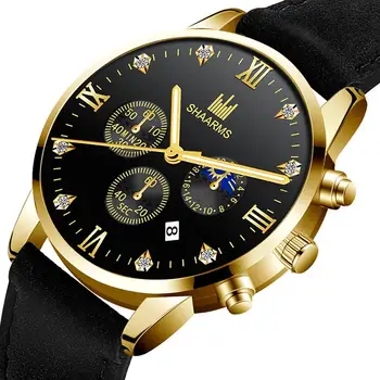 2019 Mens Fashion Rhinestone Watch Reloj Hombre Faux Leather Band Quartz Watches Fashion Casual Calendar Wristwatch Montre Homme
2019 Mens Fashion Rhinestone Watch Reloj Hombre Faux Leather Band Quartz Watches Fashion Casual Calendar Wristwatch Montre Homme