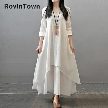 Spring&summer Linen Dress Women Long Sleeve Streetwear Casual Style Mock Two-piece Loose L 2020 New Hot Sale Free Shipping
Spring&summer Linen Dress Women Long Sleeve Streetwear Casual Style Mock Two-piece Loose L 2020 New Hot Sale Free Shipping