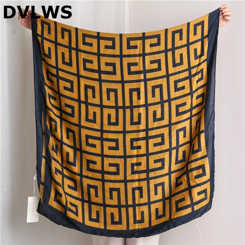 DVLWS 2020 Spring Retro Rational Style Scarves Women Korean Version of The Wild Warbler Brown Pattern Long f Shawl Dual-use
DVLWS 2020 Spring Retro Rational Style Scarves Women Korean Version of The Wild Warbler Brown Pattern Long f Shawl Dual-use