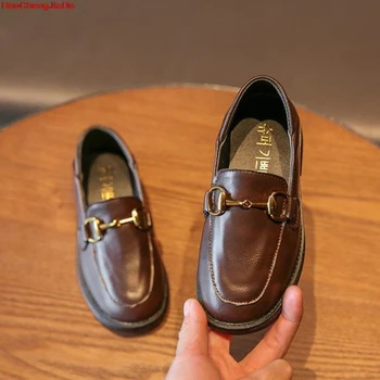 Children Leather Wedding Dress Shoes For Girls Boys Kids Black School Performance Formal Flat Loafers Moccasins Shoes
Children Leather Wedding Dress Shoes For Girls Boys Kids Black School Performance Formal Flat Loafers Moccasins Shoes