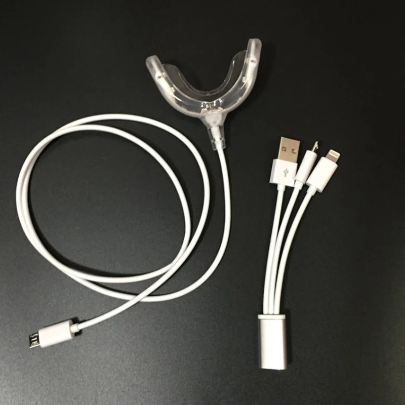 Фото 16 Светодиодный светильник для отбеливания зубов портативный usb-порт системы