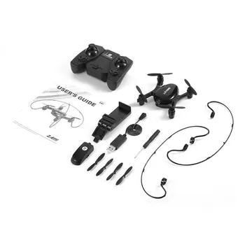 2.4GHz Real-time 720P Video FPV RC Quadcopter with 0.3MP Built-in Camera Headless Mode Mini Drone with Altitude Hold
2.4GHz Real-time 720P Video FPV RC Quadcopter with 0.3MP Built-in Camera Headless Mode Mini Drone with Altitude Hold