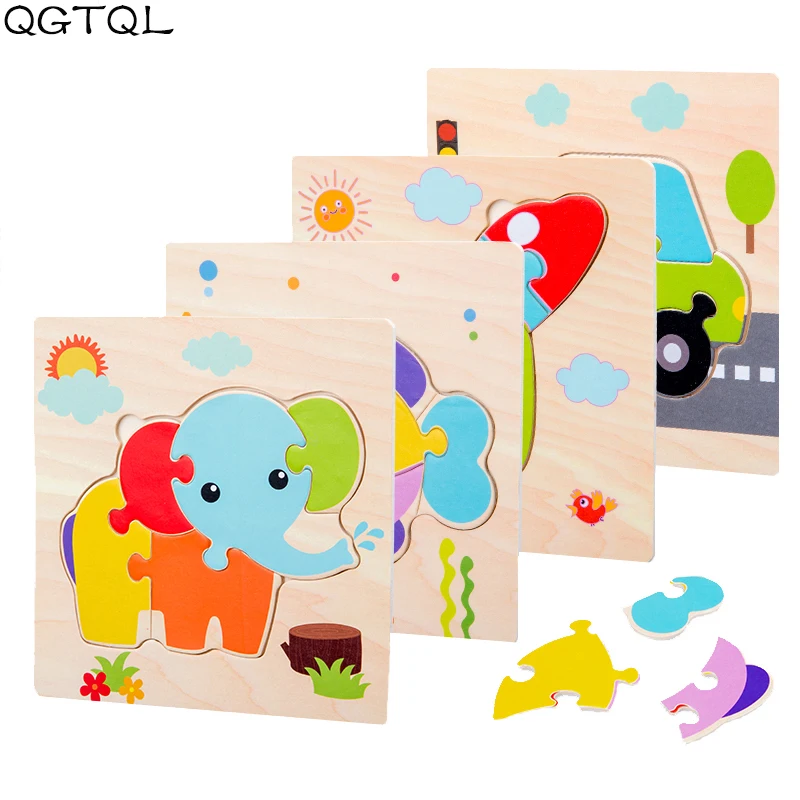 Baby Toys Wooden 3d Puzzle Cartoon Animal Intelligence Kids Educational Brain Teaser Children Tangram Shapes Learning Jigsaw
Baby Toys Wooden 3d Puzzle Cartoon Animal Intelligence Kids Educational Brain Teaser Children Tangram Shapes Learning Jigsaw