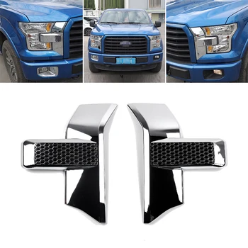 ABS Bumper Trim Decor Accessories Parts Pair Car Headlight Grille For 2015-17 Ford New Model F150
ABS Bumper Trim Decor Accessories Parts Pair Car Headlight Grille For 2015-17 Ford New Model F150