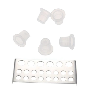 500 Pcs 8mm Small Tattoo Ink Cups Caps for Needle Tip Grip Power Supply Sm & 1x Stainless Steel Tattoo Pigment Ink Cup Caps Hold
500 Pcs 8mm Small Tattoo Ink Cups Caps for Needle Tip Grip Power Supply Sm & 1x Stainless Steel Tattoo Pigment Ink Cup Caps Hold