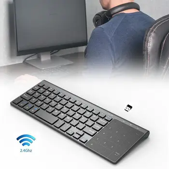 2.4G Wireless Keyboard with Number Touchpad Mouse Thin Windows TV Desktop Numeric For Android PC Box Laptop Keypad T7M6
2.4G Wireless Keyboard with Number Touchpad Mouse Thin Windows TV Desktop Numeric For Android PC Box Laptop Keypad T7M6